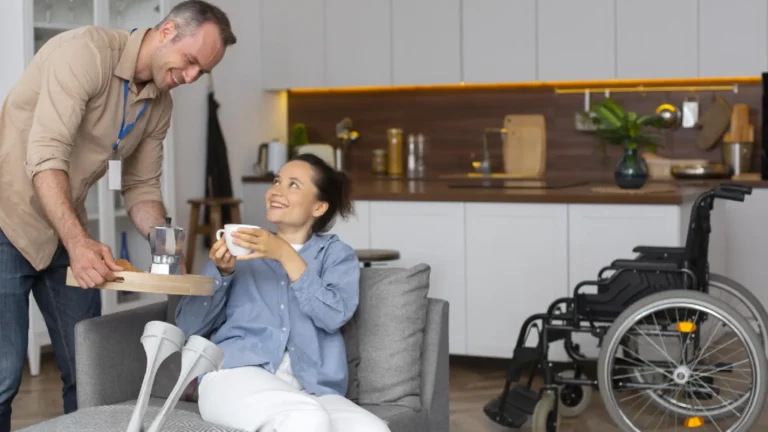 Daily living support for NDIS participants